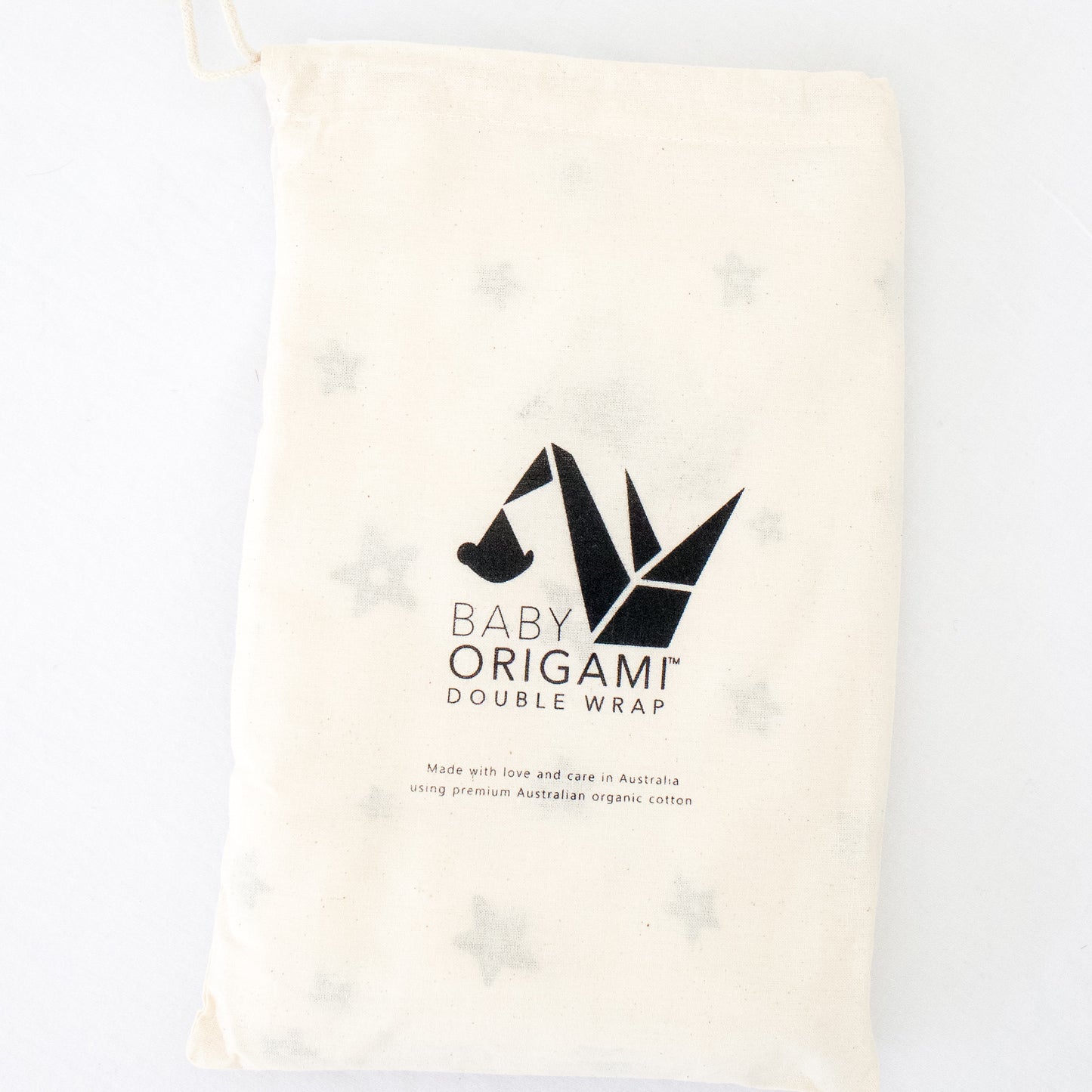 Baby Origami Double Wrap Australian Made Organic Cotton Baby Wrap